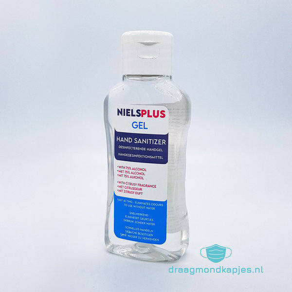 NIELSPLUS - Desinfecterende handgel met 75% alcohol - 120 ml flacon